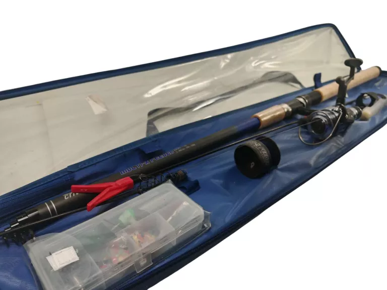 WĘDKA CRIVIT SELECTION FEEDER 300-5 + KOŁOWROTEK KOMPLET TORBA