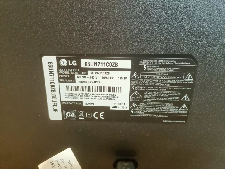 TELEWIZOR LG 65UN71 PUDEŁKO