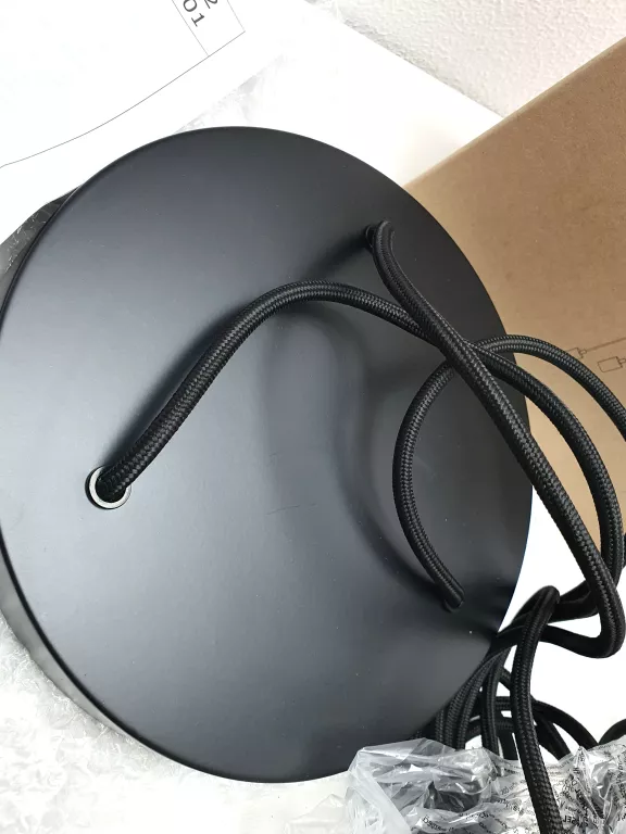 LAMPA WISZĄCA MAGNAR 3-W-1 Ś22XW220CM CZARNY PENDANT