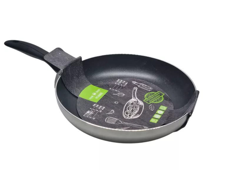 PATELNIA 24CM SZARA GAZ/CERAMIKA/ ELEKTRYCZNA