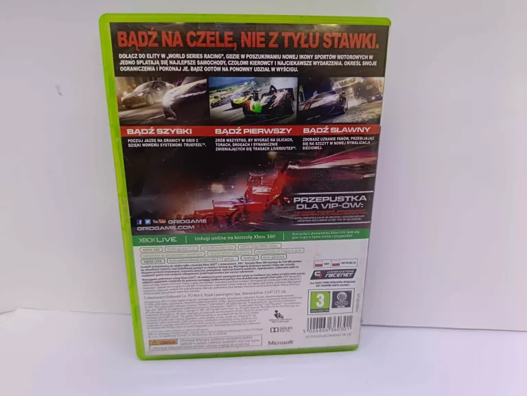 GRA NA XBOX 360 GRID 2