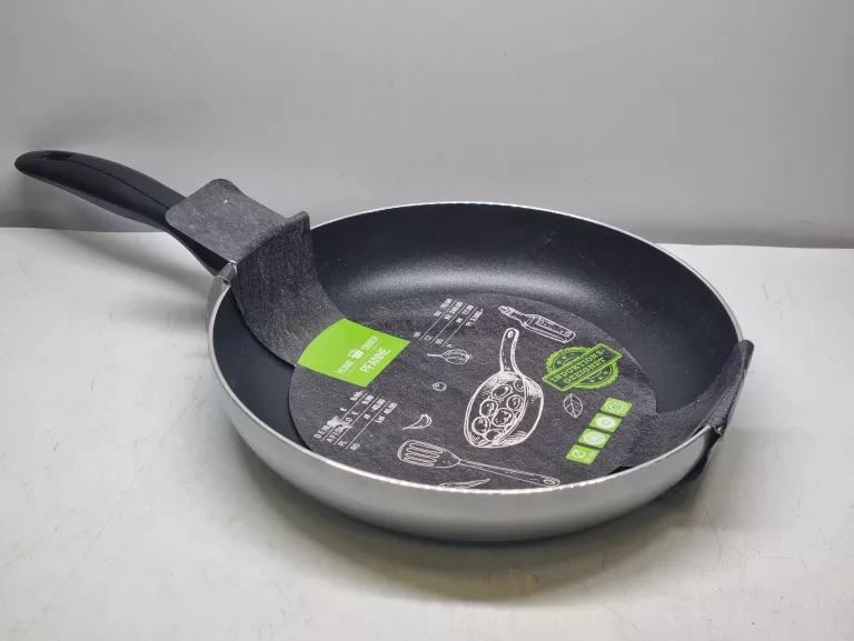 PATELNIA 24CM SZARA GAZ/CERAMIKA/ ELEKTRYCZNA