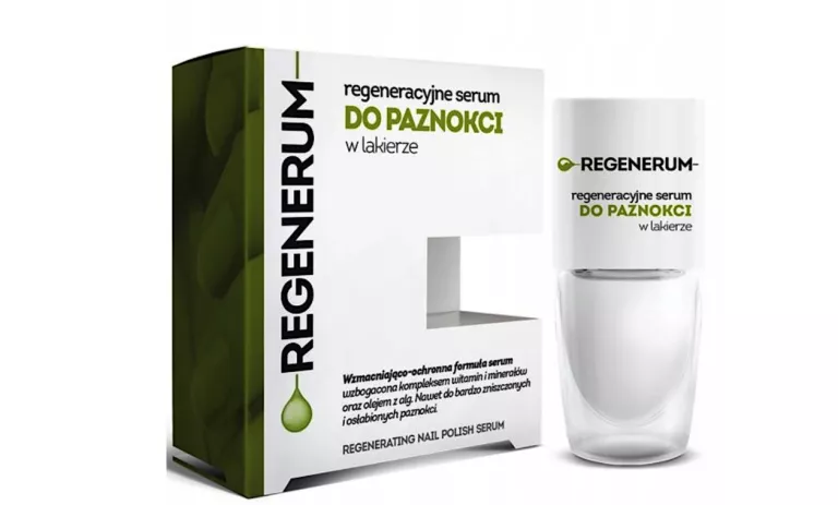 REGENERUM REGENERACYJNE SERUM DO PAZNOKCI LAKIER KRÓTKA DATA