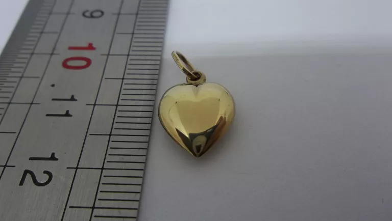 ZAWIESZKA SERDUSZKO 0,62G ZŁOTO 333 12/11/3,5MM