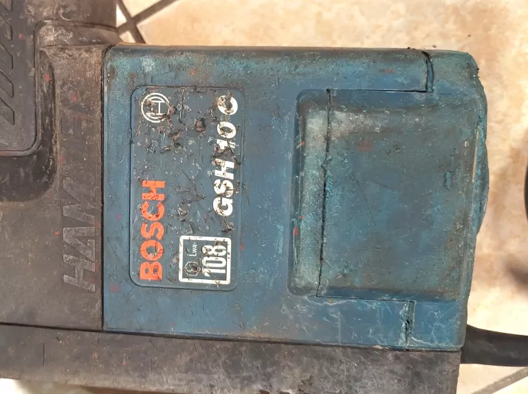 MŁOT UDAROWY BOSCH GSH 10 C WALIZKA (OPIS)!