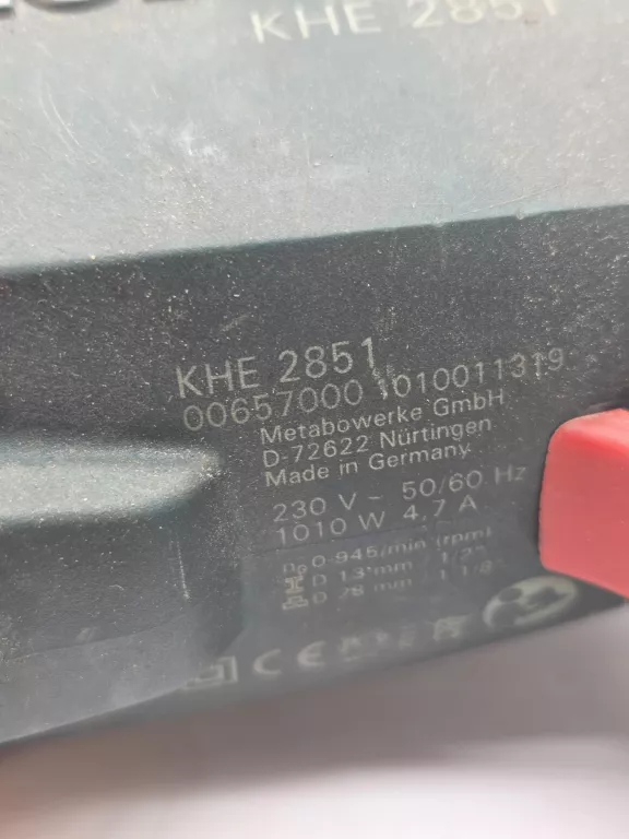 WIERTARKA SIECIOWA METABO KHE 2851