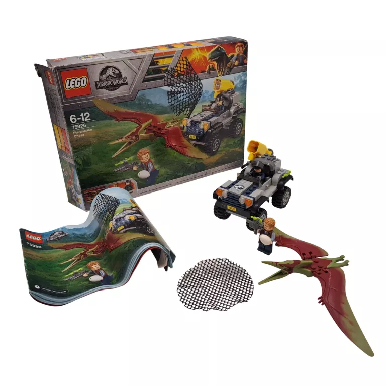 LEGO JURASSIC WORLD 75926 - POŚCIG ZA PTERANODONEM KLOCKI