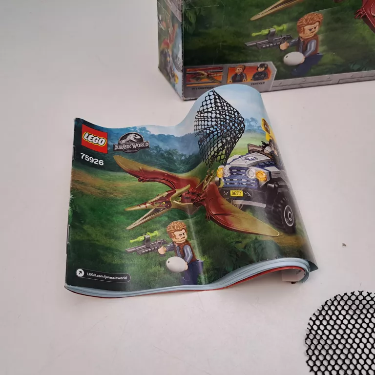 LEGO JURASSIC WORLD 75926 - POŚCIG ZA PTERANODONEM KLOCKI