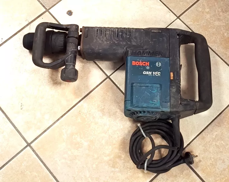 MŁOT UDAROWY BOSCH GSH 10 C WALIZKA (OPIS)!