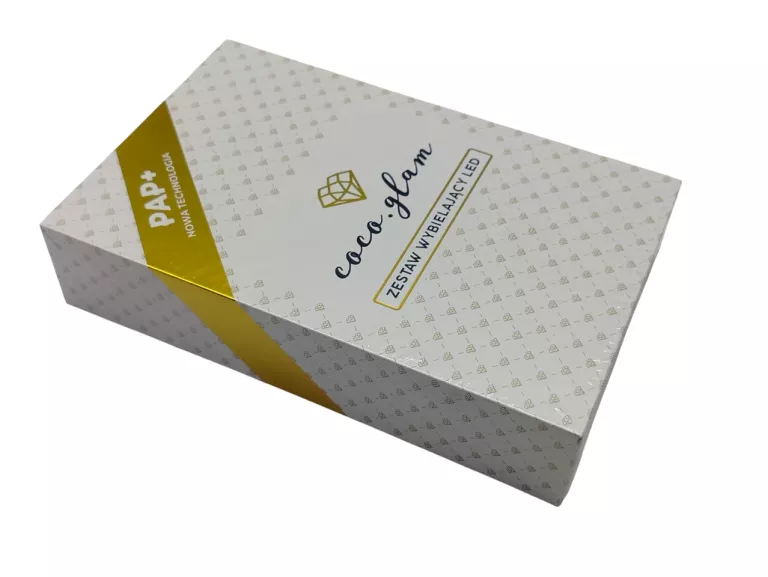 ZESTAW DO WYBIELANIA ZĘBÓW COCO GLAM LED PAP+