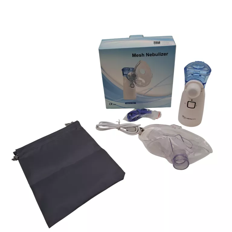 PRZENOŚNY INHALATOR NEBULIZER MEOWYN ULTRASONIC MESH NEBULIZER @OKAZJA!