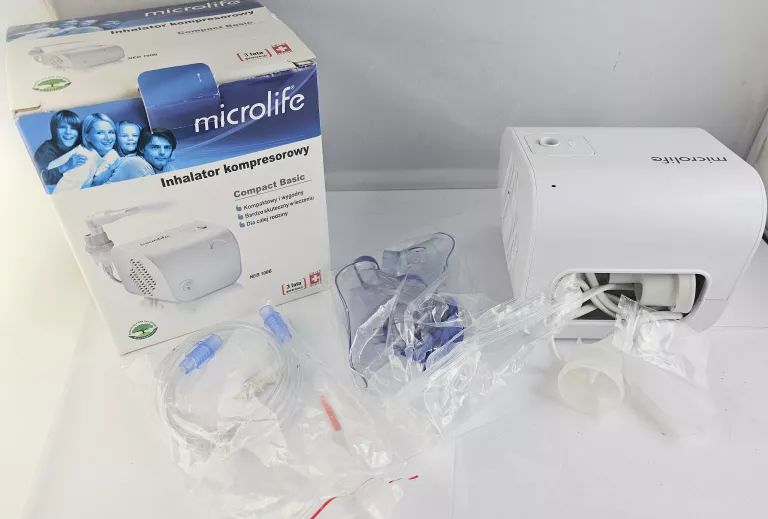 INHALATOR NEBULIZATOR MICROLIFE NEB 100B KOMPLET