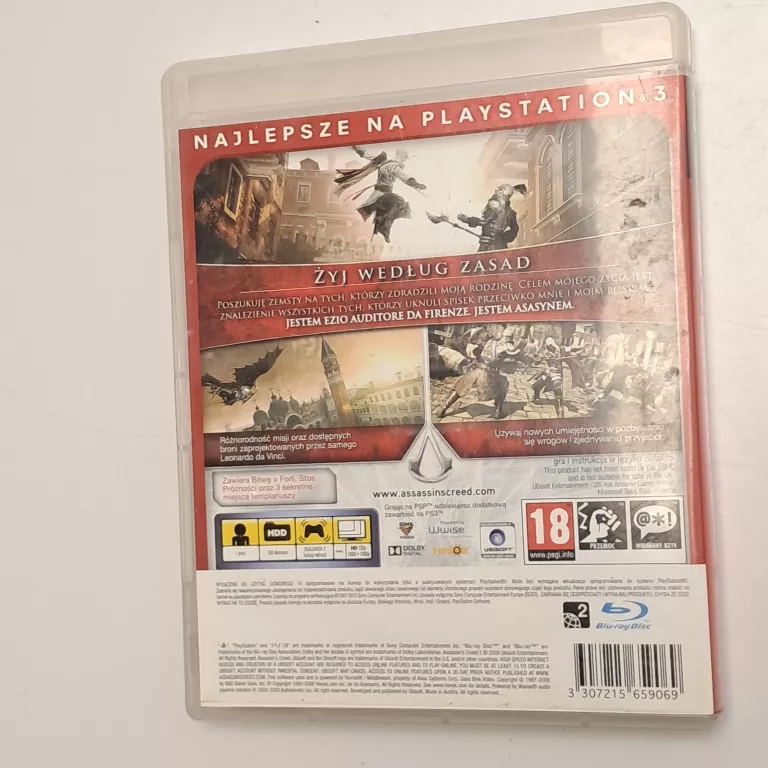 PS3 ASSASSINS CREED II