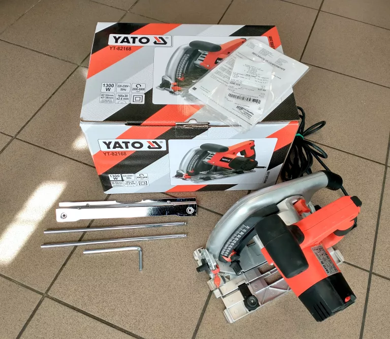 ZAGŁĘBIARKA YATO YT-82168 1300W 165MM #NA GWARANCJI