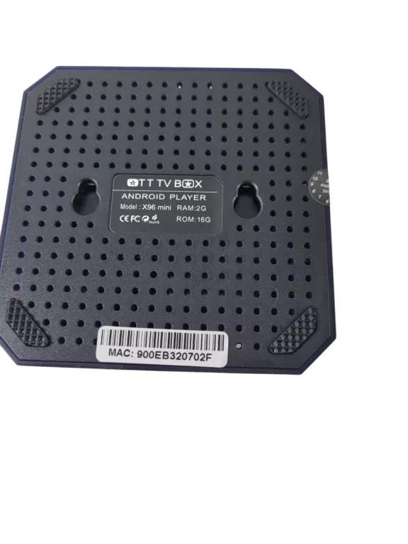 TV BOX ANDROID - X96 MINI SMART MEDIA H.265