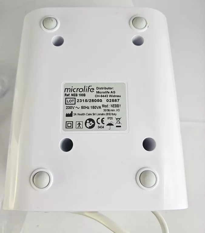 INHALATOR NEBULIZATOR MICROLIFE NEB 100B KOMPLET
