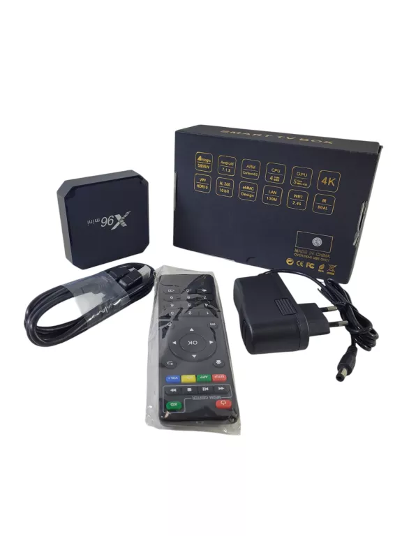 TV BOX ANDROID - X96 MINI SMART MEDIA H.265