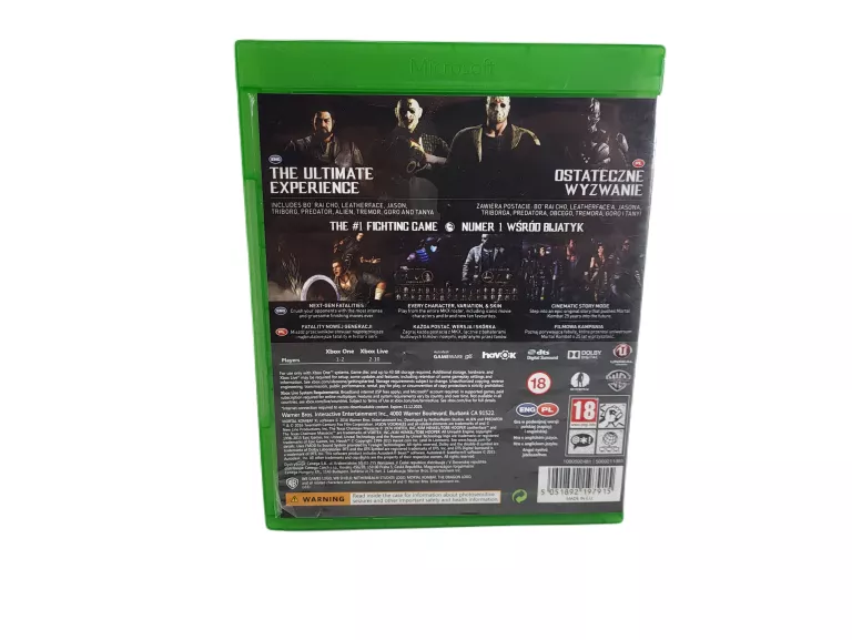 GRA NA XBOX ONE MORTAL KOMBAT XL