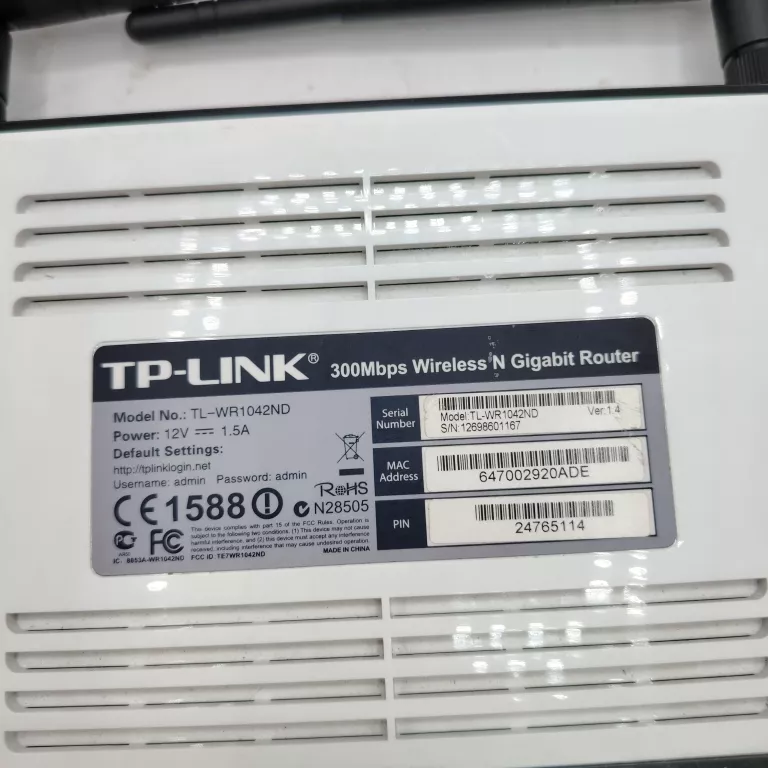 ROUTER TP-LINK TL-WR1042ND