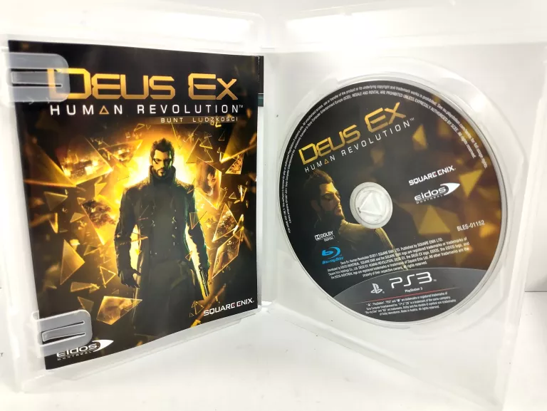GRA NA PS3 DEUS EX: BUNT LUDZKOŚCI