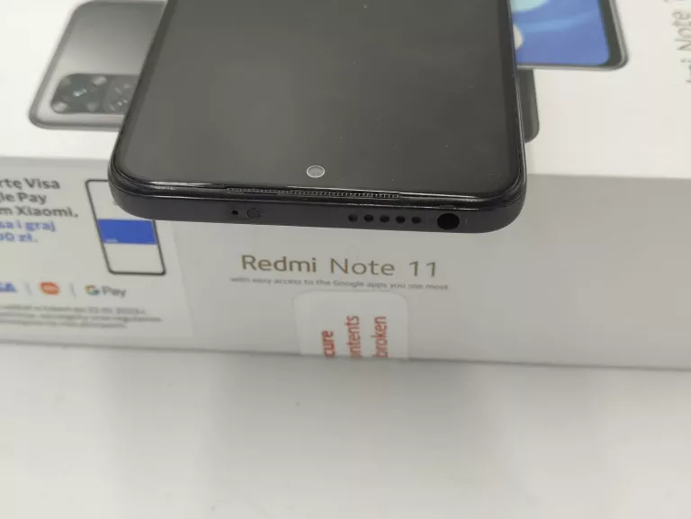 TELEFON XIAOMI REDMI NOTE 11 4/128 WYPALONY EKRAN
