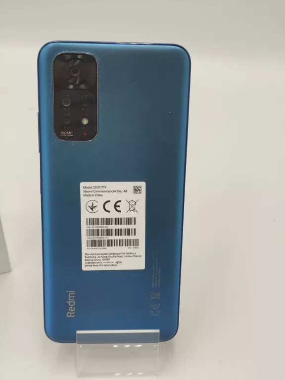 TELEFON XIAOMI REDMI NOTE 11 4/128GB PUDELKO