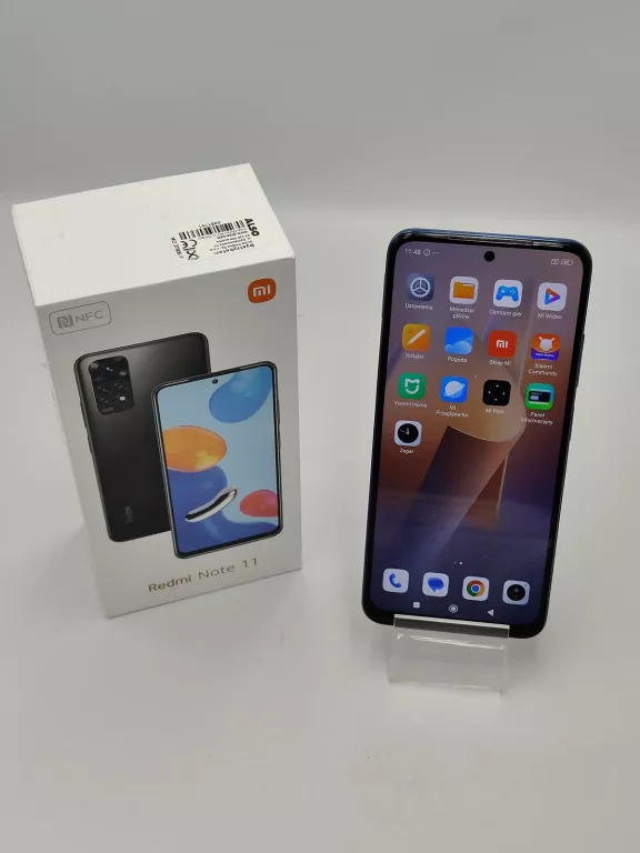 TELEFON XIAOMI REDMI NOTE 11 4/128GB PUDELKO