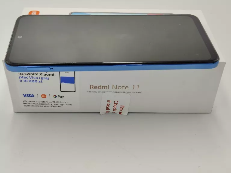 TELEFON XIAOMI REDMI NOTE 11 4/128GB PUDELKO