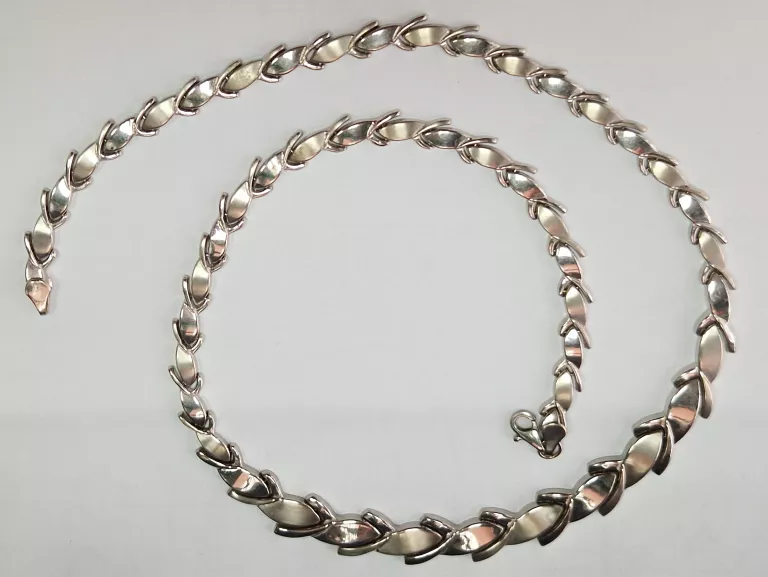 ŁAŃCUSZEK - KOLIA Z BIAŁEGO ZŁOTA 44 CM 585 14,66G - APART