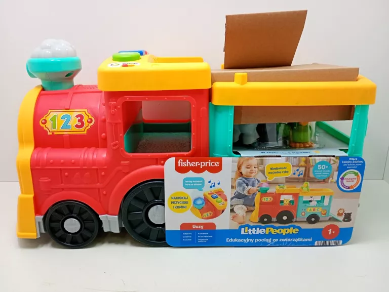 FISHER-PRICE LITTLE PEOPLE POCIĄG ZE ZWIERZĄTKAMI
