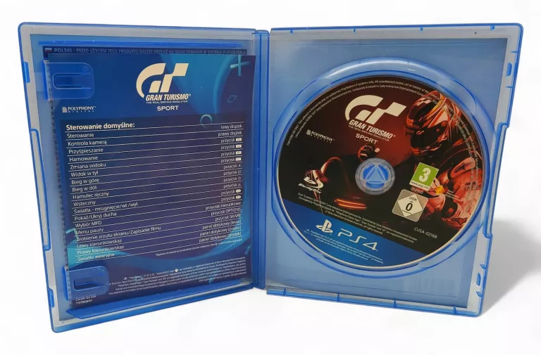 GRA PS4 GRAN TURISMO SPORT PL