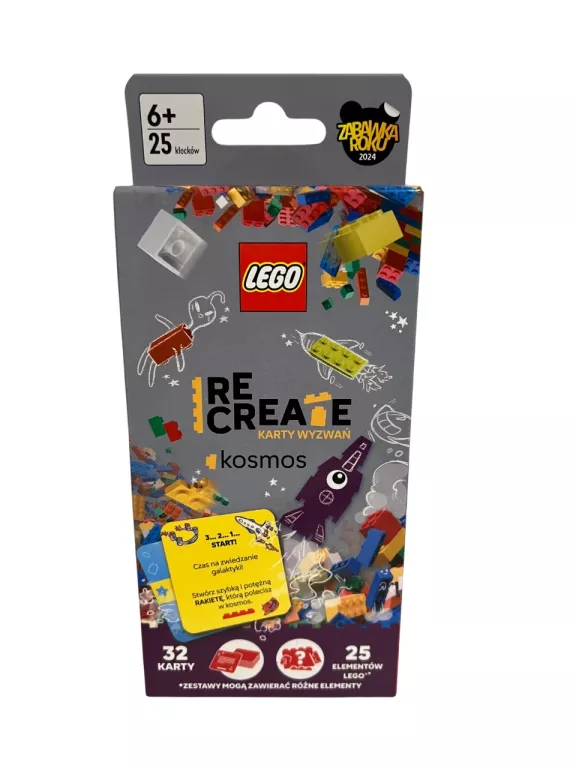 KARTY WYZWAŃ LEGO RE CREATE KOSMOS