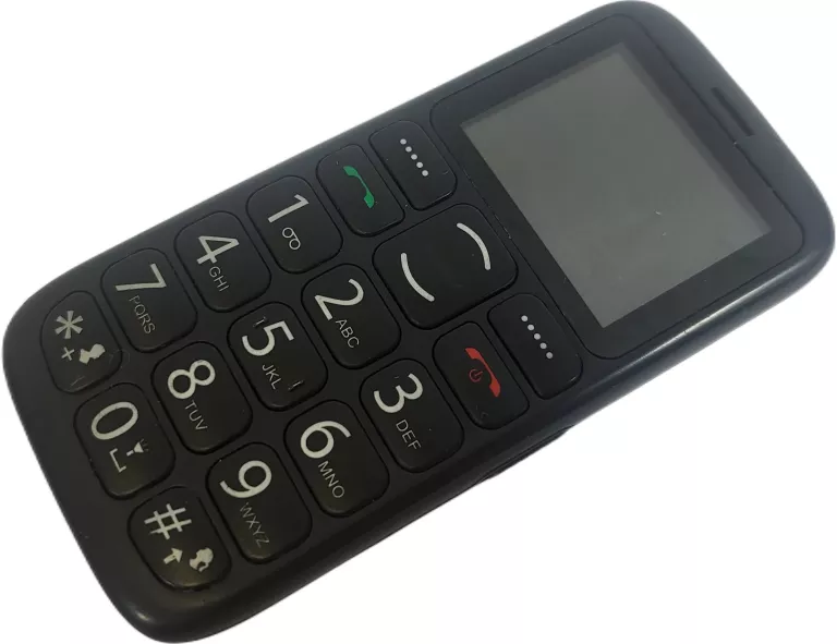 TELEFON MYPHONE SIMPLY 2 CZARNY Z DUŻYMI PRZYCISKAMI