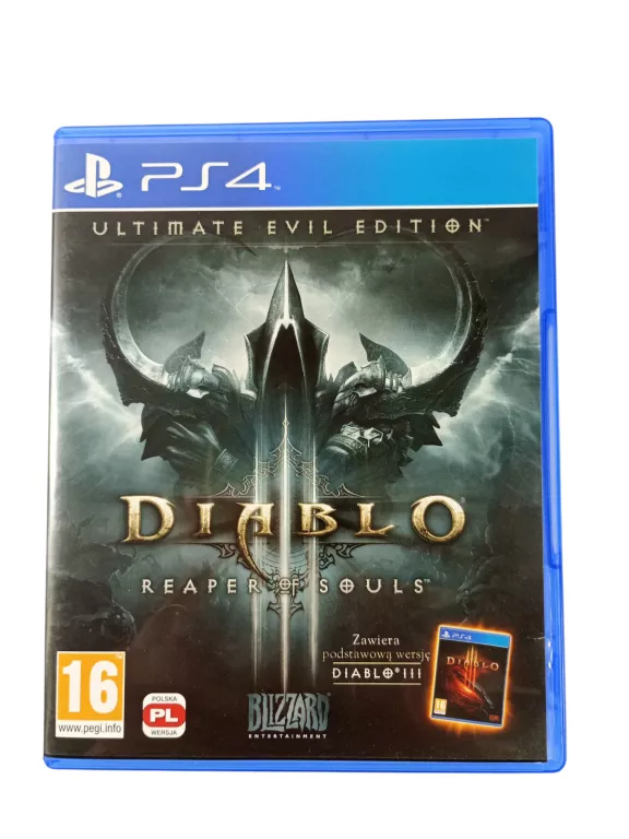 PS4 DIABLO III ULTIMATE EVIL EDITION
