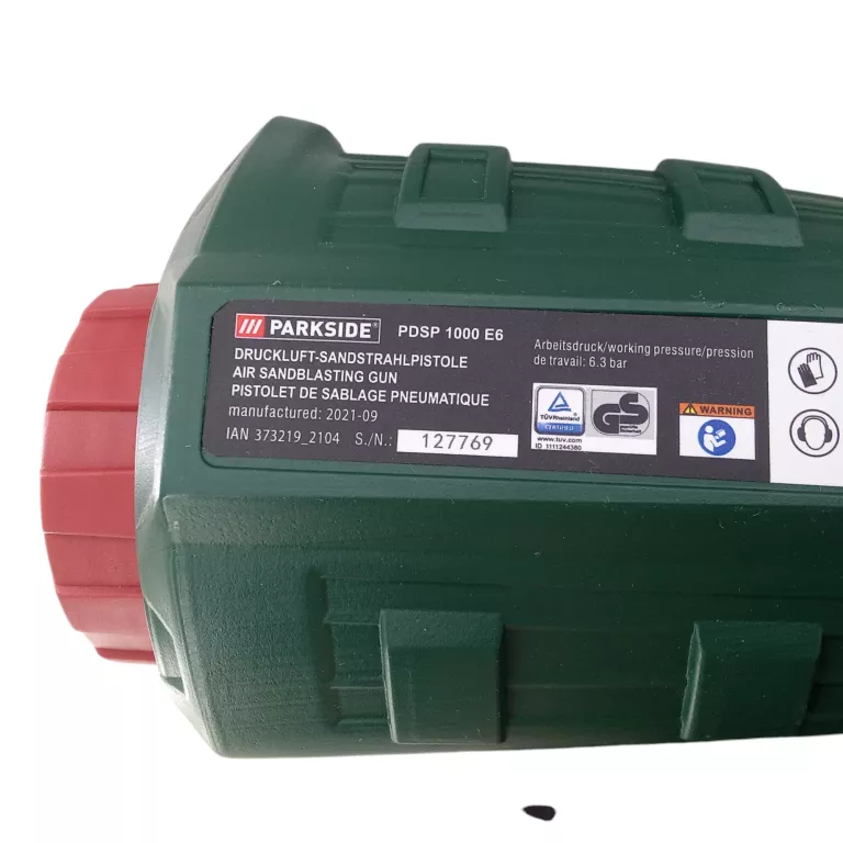 PISTOLET PNEUMATYCZNY DO PIASKOWANIA PDSP 1000 E6