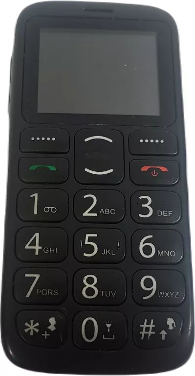 TELEFON MYPHONE SIMPLY 2 CZARNY Z DUŻYMI PRZYCISKAMI