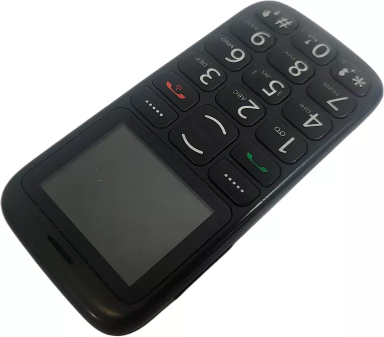 TELEFON MYPHONE SIMPLY 2 CZARNY Z DUŻYMI PRZYCISKAMI