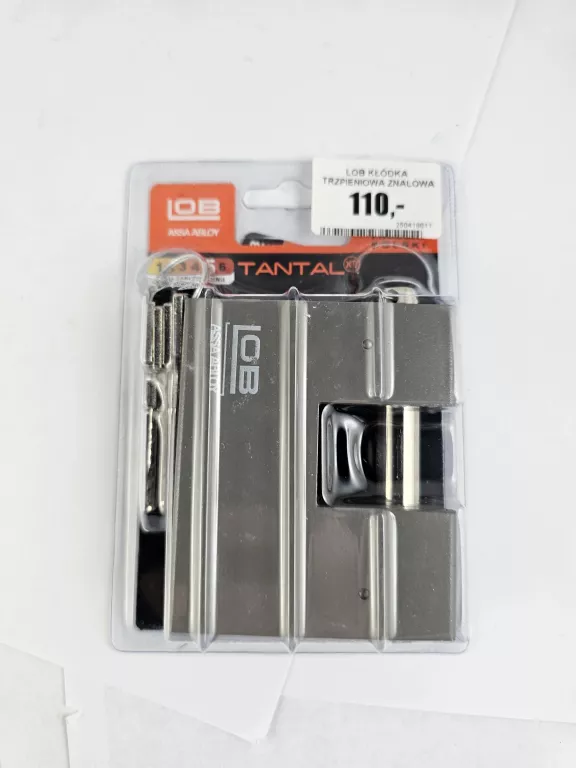 LOB KŁÓDKA TRZPIENIOWA ZNALOWA ATESTOWANA TANTAL XT KT610-B1-14-14