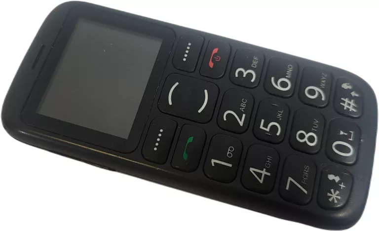 TELEFON MYPHONE SIMPLY 2 CZARNY Z DUŻYMI PRZYCISKAMI