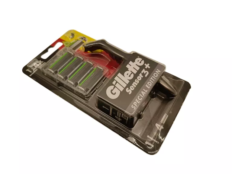 GILLETTE SENSOR 3+ SPECIAL EDITION MASZYNKA DO GOLENIA Z WKŁADAMI 1+4
