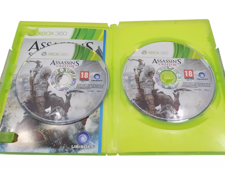 ASSASSIN'S CREED III PL GRA NA XBOX 360