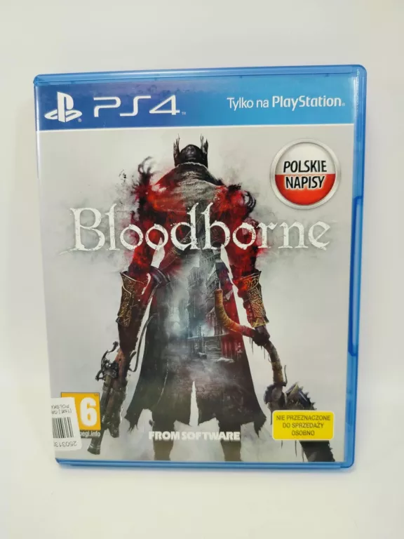 GRA PS4 BLOODBORNE POLSKA WERSJA