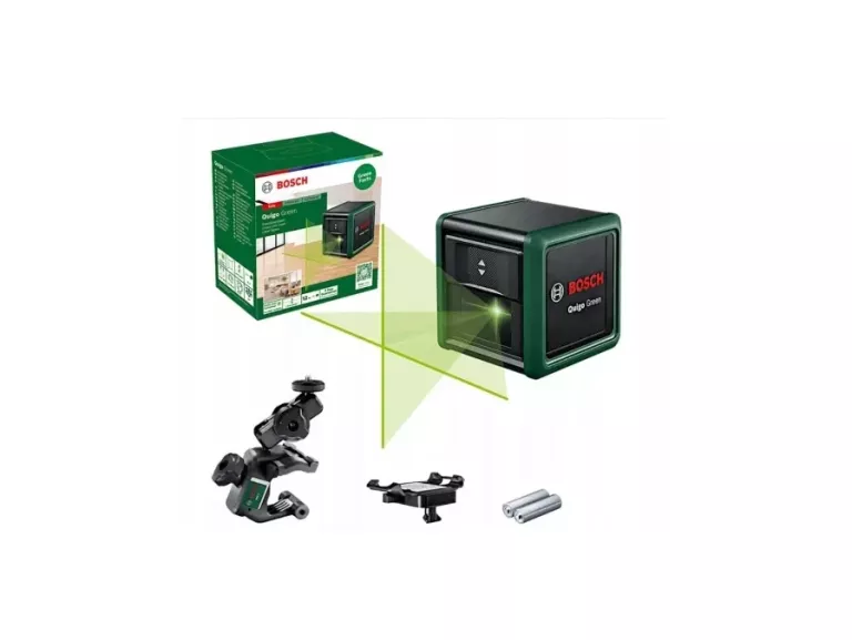 BOSCH LASER KRZYŻOWY QUIGO GREEN ZIELONY 12M/ FABRYCZNIE ZAPAKOWANY