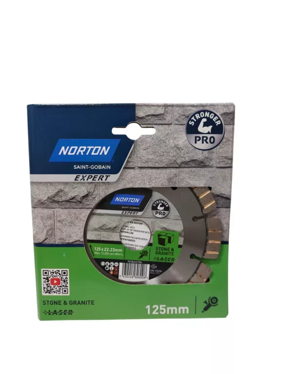TARCZA DIAMENTOWA NORTON EXPERT PRO 125 X 22.23 MM