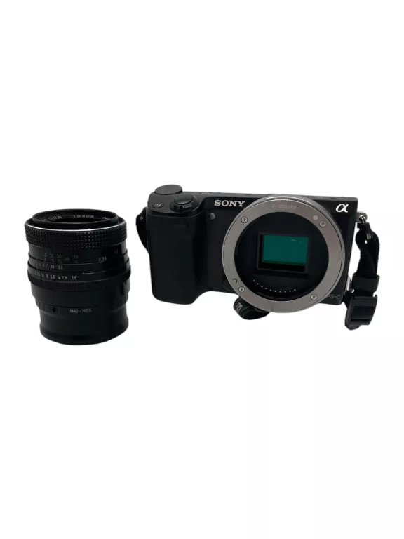 APARAT FOTOGRAFICZNY SONY NEX-5R KORPUS + OBIEKTYW