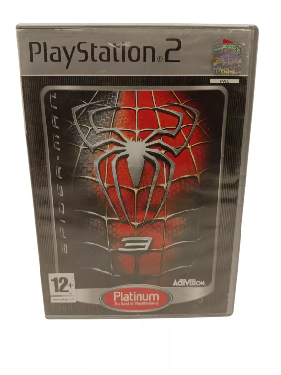 SPIDER-MAN 3 SONY PLAYSTATION 2