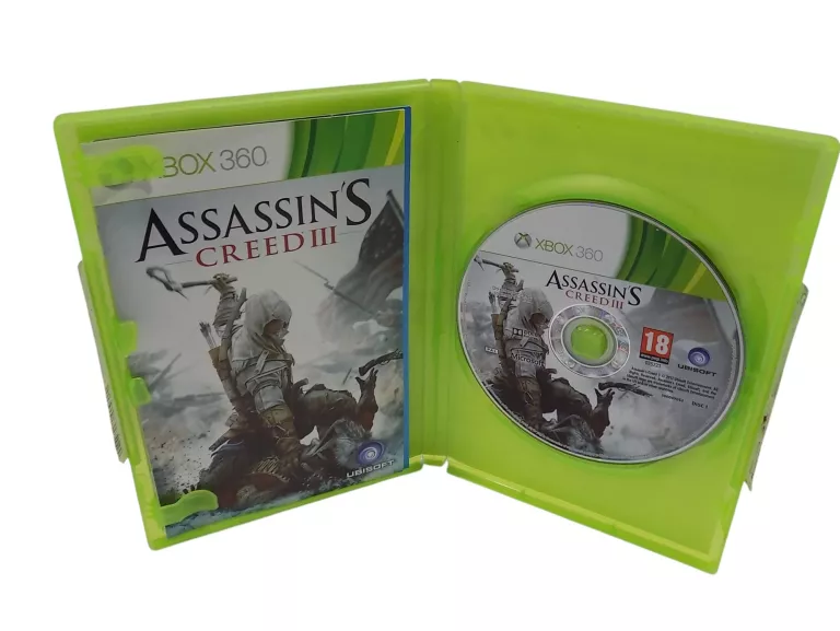 ASSASSIN'S CREED III PL GRA NA XBOX 360