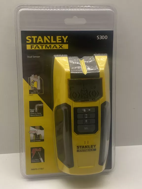 STANLEY S300 WYKRYWACZ PROFILI METALU PRZEWODÓW