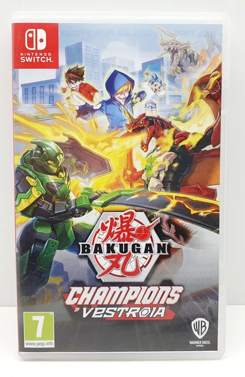 BAKUGAN CHAMPIONS OF VESTROIA GRA NINTENDO SWITCH