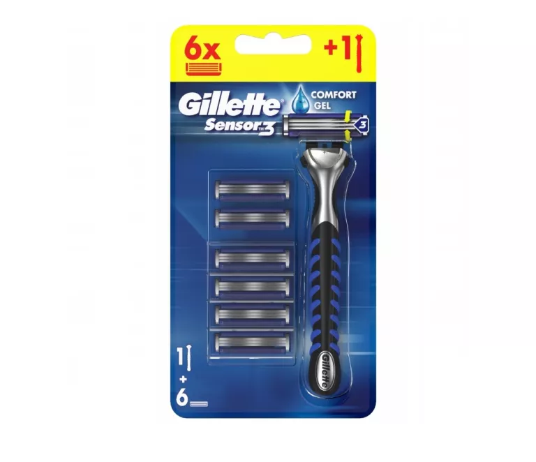 MASZYNKA NA WKŁADY DO GOLENIA GILLETTE SENSOR3 1 SZT.
